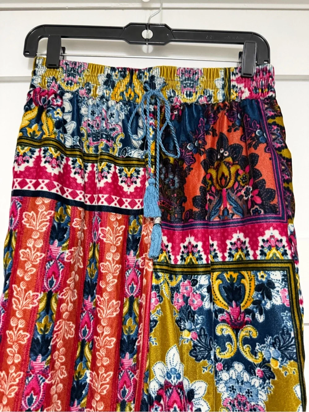Anthropologie Multicolor Zadie Velvet Patchwork Sleep Pants Size XS 8583